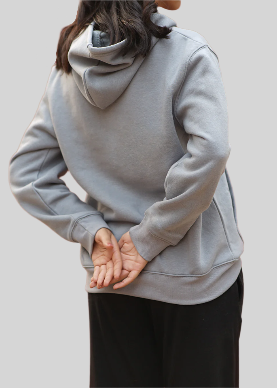 ICE BLUE RELAXED HOODIE