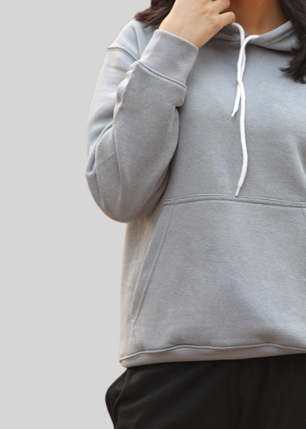 ICE BLUE RELAXED HOODIE