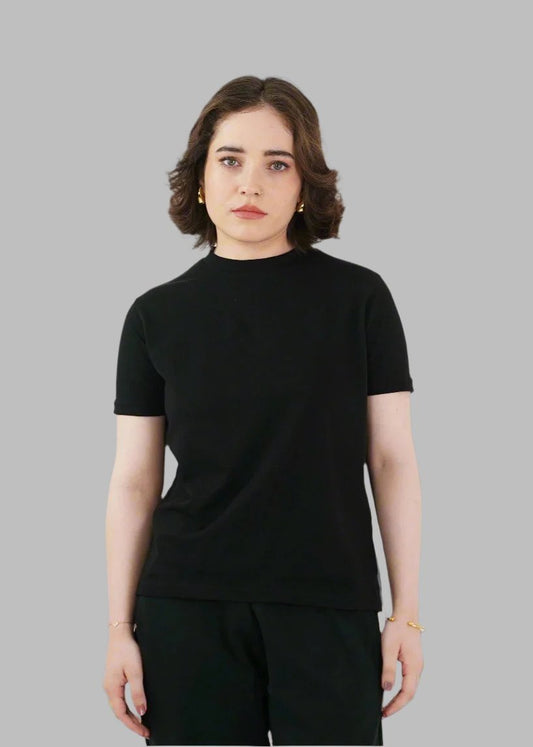 BASIC BLACK T-SHIRT