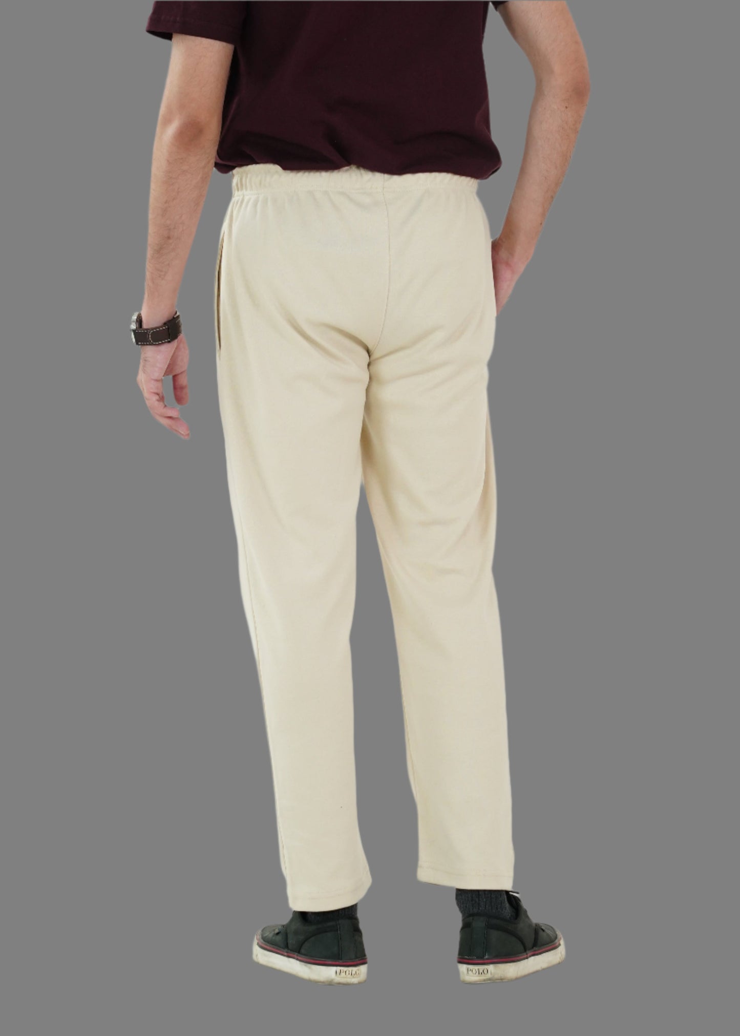 COTTON CREAM TROUSER