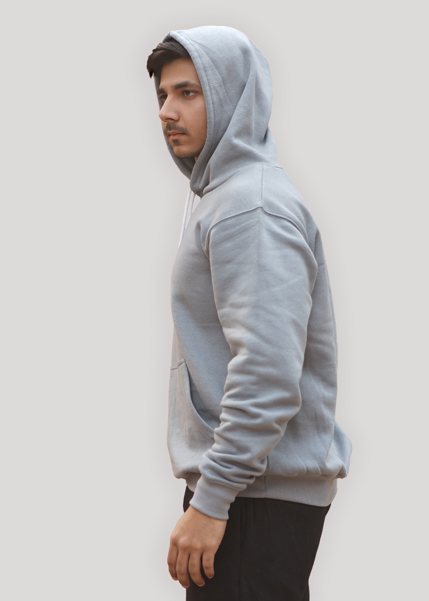 ICE BLUE RELAXED HOODIE